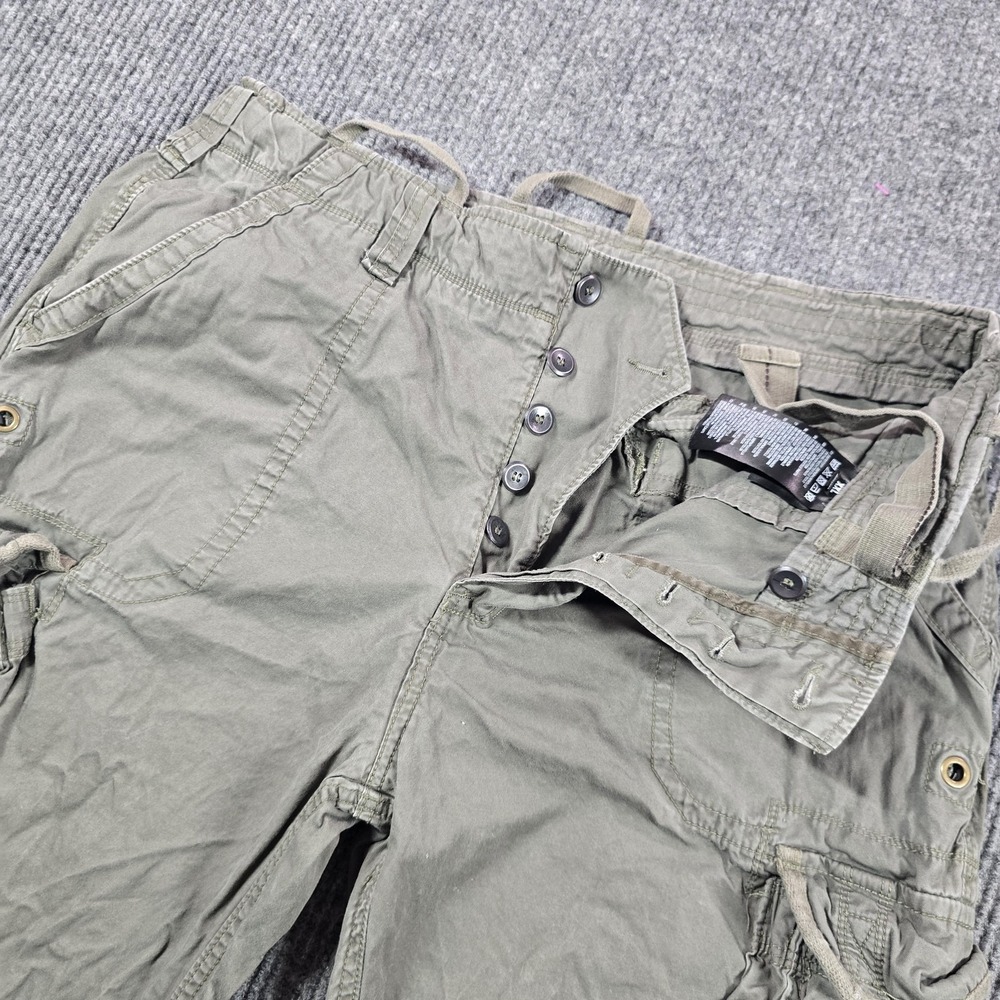 Brandit Pure Vintage Military Style Pants Mens 2XL Olive Combats Trousers Hiking